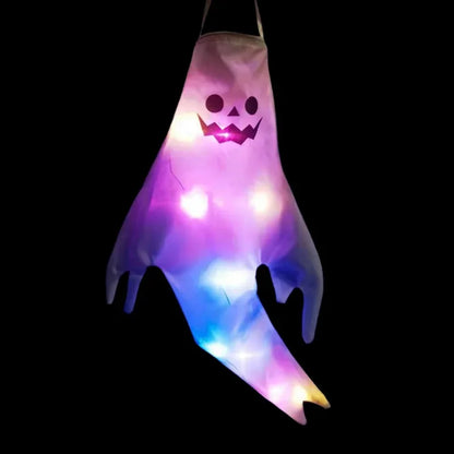 Fantôme de lumière LED plonger oyant pour la fête d'Halloween, accessoires d'horreur, décoration intérieure et extérieure, grande lampe effrayant, maison