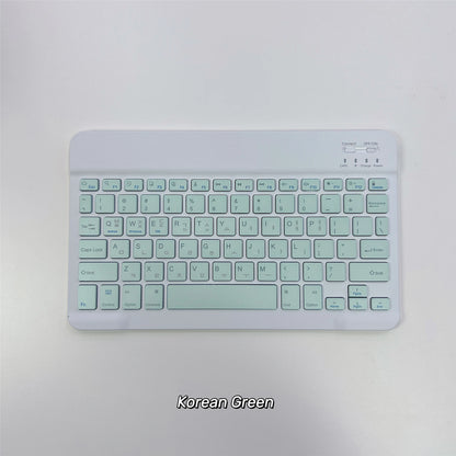 Clavier Bluetooth ultra-fin de langue coréenne à 78 touches