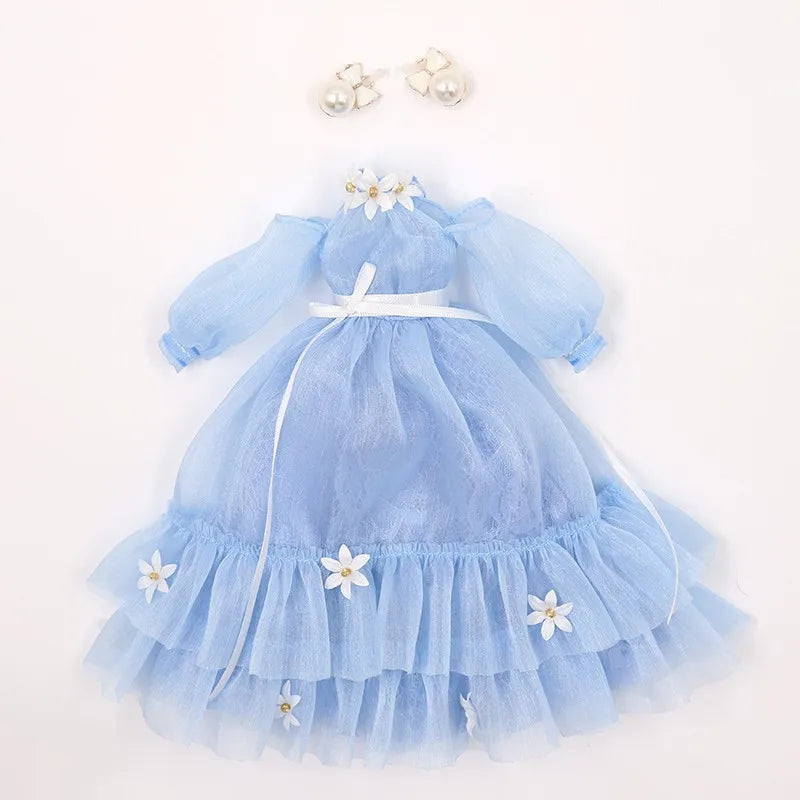 Vêtements kimono de poupée Blyth faits à la main, vêtements de poupée Blyth OB22 24, oreilles de lapin, robe de princesse pour Ymy Licca Azones Ob24 Ob27 Fr