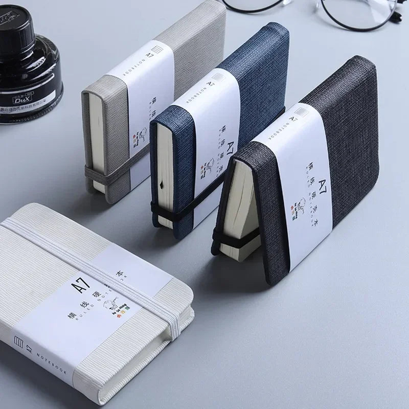 Mini carnet de poche portable A7,