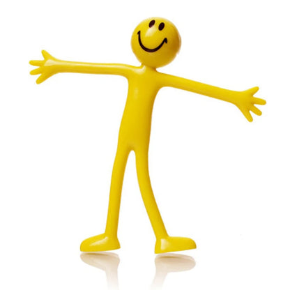 2 pièces nouveauté cadeaux Expression drôle Bendy hommes cadeaux de fête enfants jouets Cool Gadgets Juguetes Nnovedosos Para Niños