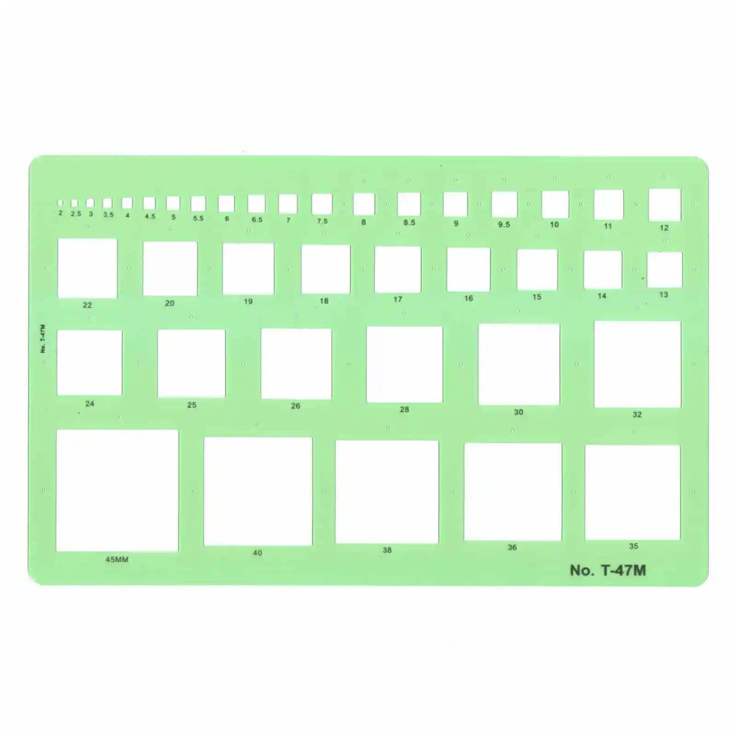 Kit de règle pochoirs