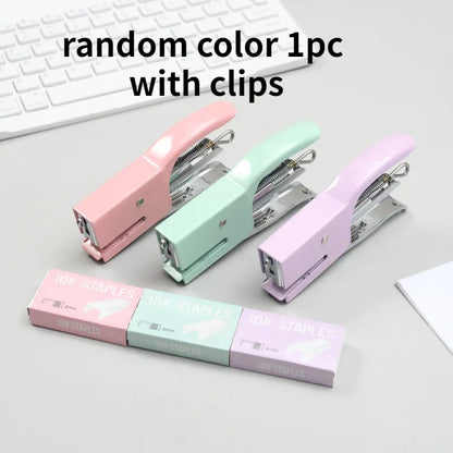 Tron-Pince d'emballage professionnelle en métal, capacité de 16 feuilles, pratique, bureau, étudiant, enseignant, 1 pièce