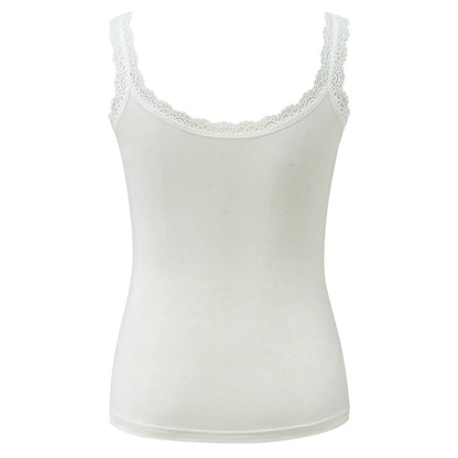 Femmes dentelle épissure débardeurs gilet chemisier sous-vêtements solide Sexy sans manches débardeur couverture en dentelle été femmes réservoirs Camis grande taille