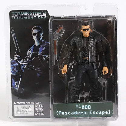 NECA Terminator 2: jour du jugement T-800 Arnold Schwarzenegger figurine en PVC modèle à collectionner jouet 7 "18 cm