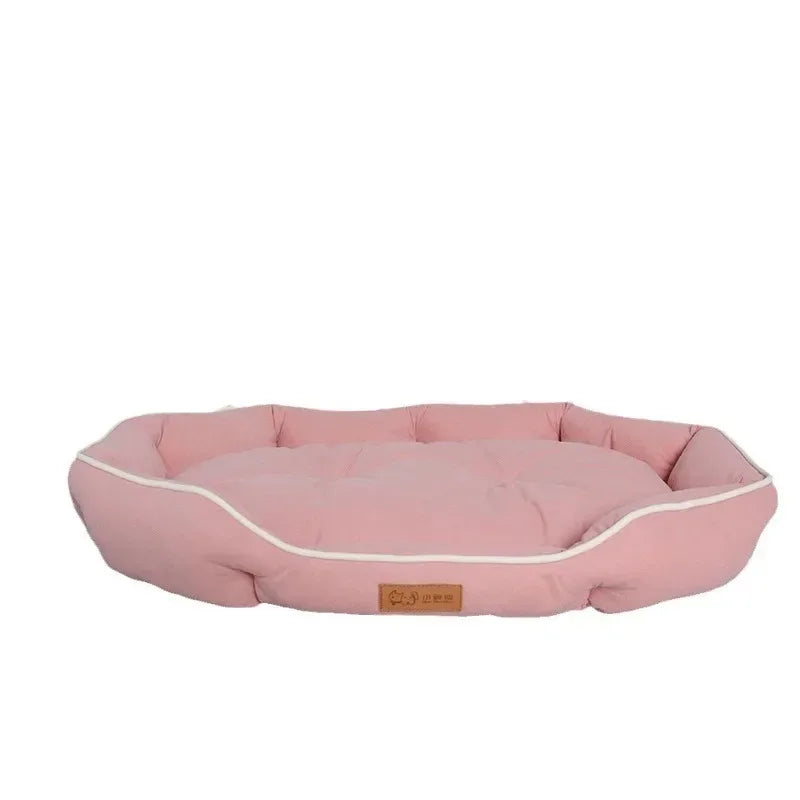 Lits pour animaux de compagnie lavables pour la maison, lit pour chien, grand chenil, fournitures de lit, polymères en peluche, sous-literie, accessoires