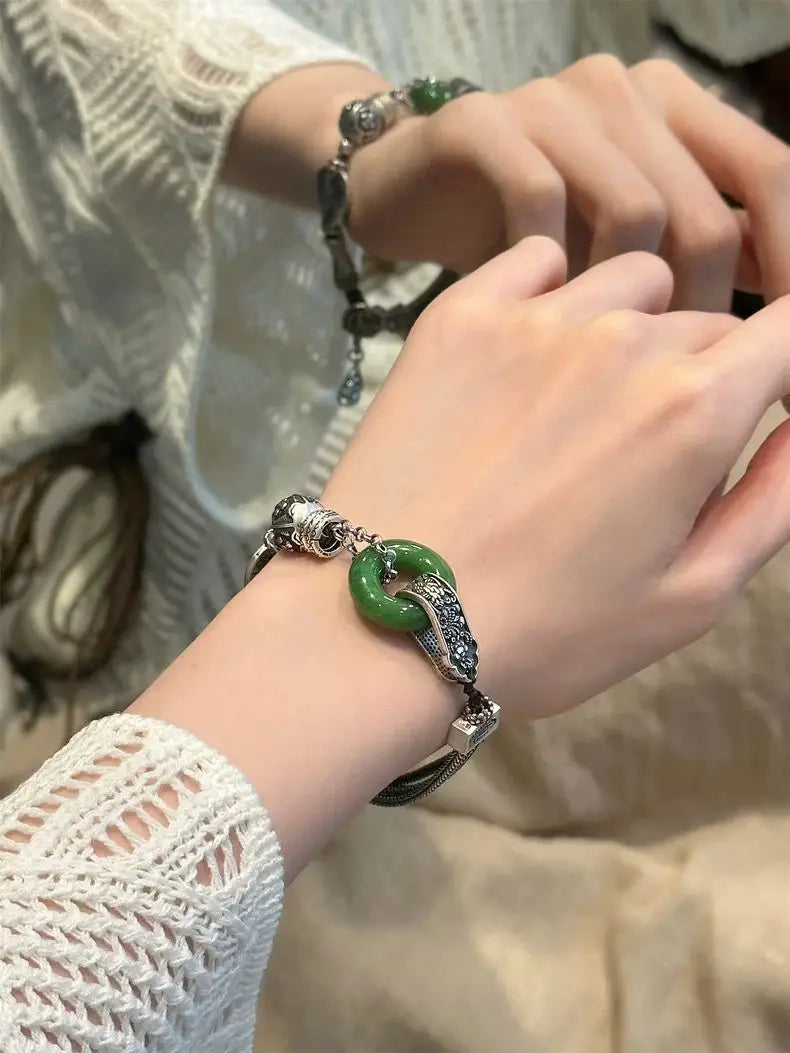 Nouveau bracelet classique en perles d'inspiration chinoise –