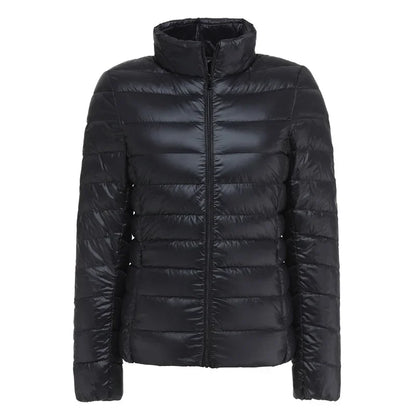 2025 nouveau UZZDSS automne femmes ultraléger mince doudoune 90% duvet de canard blanc vestes à capuche manteaux costume vestes WYRF 1051968