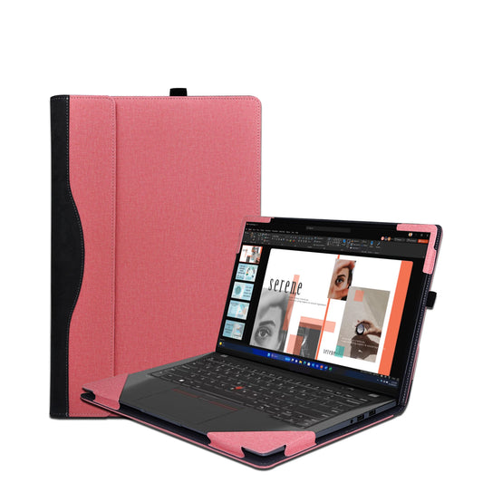 Lenovo ThinkPad L14 Gen 6 / T14 Gen 5 6 / P 14S Gen 6 14" 2-in-1 Laptop Sleeve Case, Detachable Protective Cover, Gifts