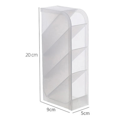 Porte-stylo de rangement de papeterie multifonctionnel en plastique