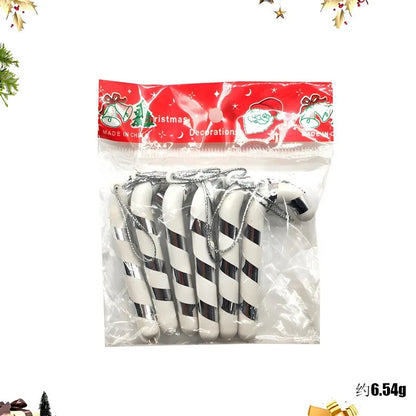 Décorations sucre d'orges de noël de 7cm