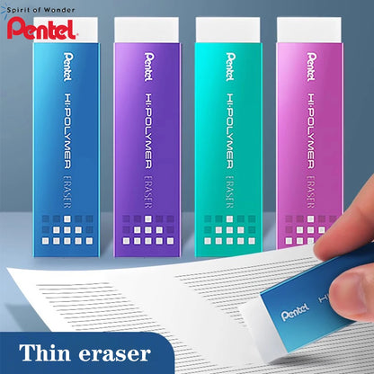 Pentel-Gomme fine pour croquis en surbrillance, dessin, modification de caricmotative, EZEE02, 4.5mm, fournitures d'art, papeterie, japon