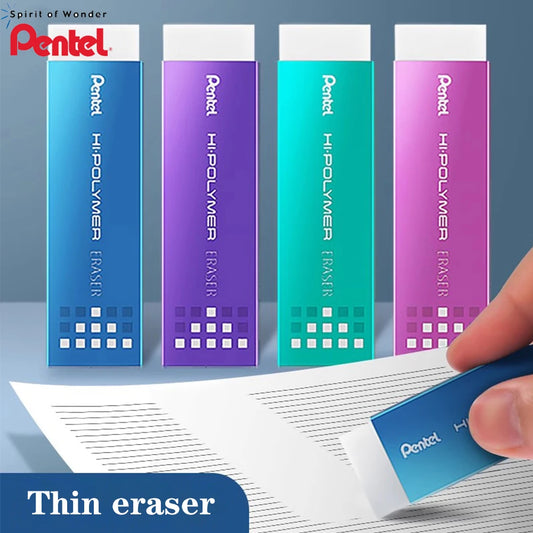 Pentel-Gomme fine pour croquis en surbrillance, dessin, modification de caricmotative, EZEE02, 4.5mm, fournitures d'art, papeterie, japon