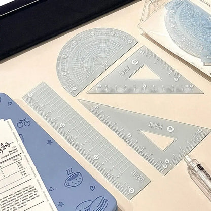 Ensemble de règles de 4 pièces/ensemble 15/20CM,