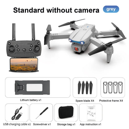 E99 K3 Pro 4k Drone HD caméra grand Angle Mode de maintien élevé pliable Mini Dron WIFI photographie aérienne RC quadrirotor jouets hélicoptère