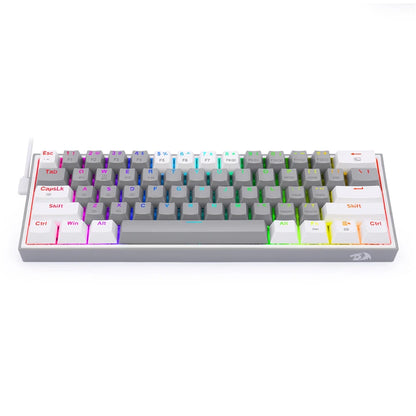 Redragon K616 Pro TKL clavier mécanique rvb sans fil 5.0 BT/2.4 Ghz/filaire trois Modes 60% clavier Bluetooth commutateur rouge linéaire
