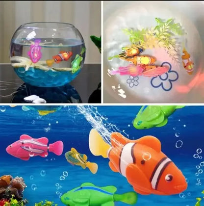 Jouets de bain, poisson de natation attrayant activé dans l'eau, électronique magique, Gadgets amusants, cadeau intéressant pour les enfants