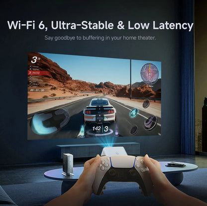 WZATCO-Projecteur WL018 Full HD 1080P 4K Android 5G WiFi Auto Focus Portable Prodefait ou 3D Smart Video Cinéma Beamer Proyprotected