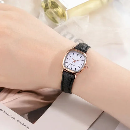 Haute qualité dames Bracelet décontracté montres femmes simples Vintage  Bracelet en cuir