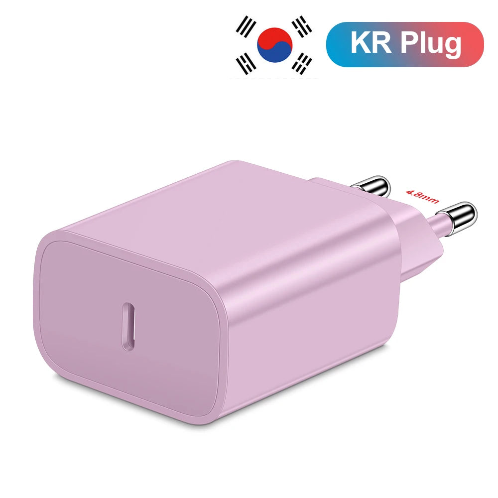Chargeur USB C Type C 20W