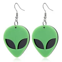 Boucles d'Oreilles promenales en Forme de Losange pour Femme, Bijou en Acrylique,
