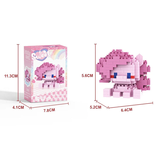 Blocs de construction mon petit poney, l'amitié est magique, princesse Cadance Twilight Sparkle, jouets de dessin animé, cadeau pour enfants