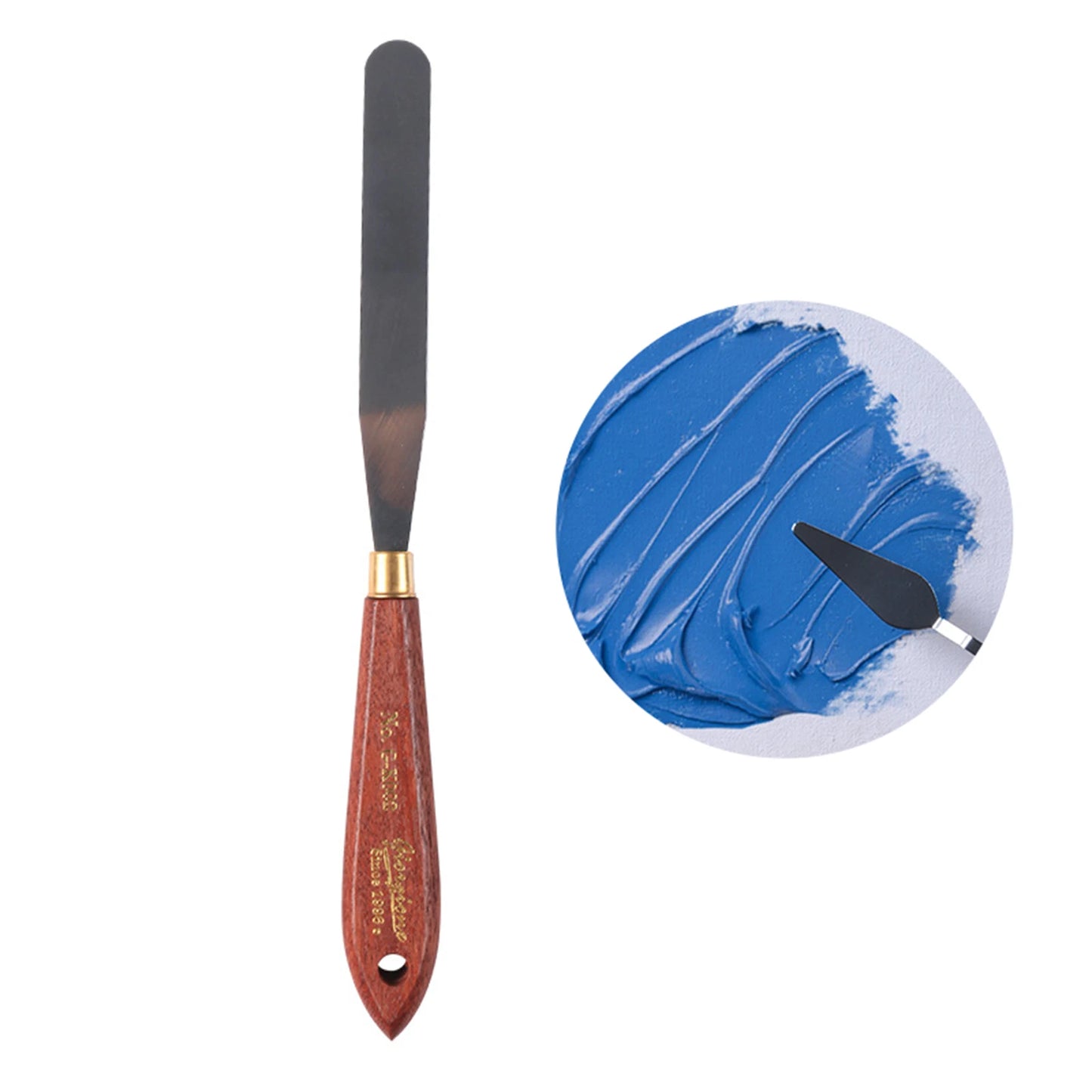 Spatule d'artiste, couteau à Palette, ensemble de couteaux de peinture, grattoir de mélange de peinture, couteau à Palette en acier inoxydable, spatule d'art de peinture