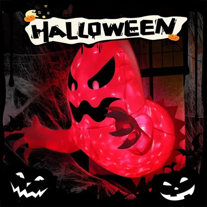 Halloween fantôme effrayant gonflable géant gonflable gonflage d'air fantôme Unique à venir fête à l'extérieur cour jardin pelouse décor accessoires