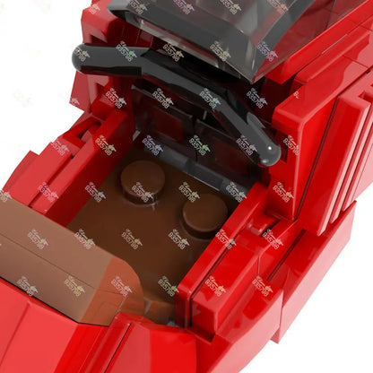 Blocs de construction de moto MOC, 76 pièces, modèles de moto Cyberpunk créatifs AKIRA Kaneda, jouets d'assemblage à monter soi-même pour enfants MOC1256