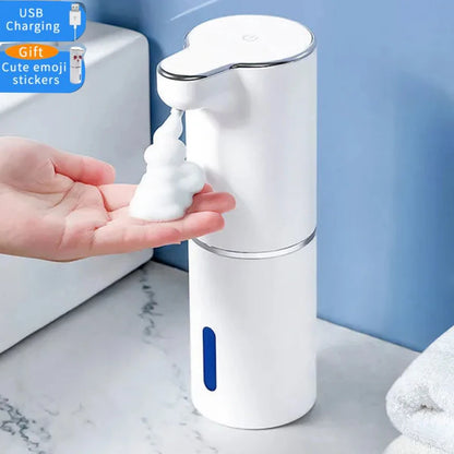 Distributeur automatique de savon en mousse, capteur sans contact, Machine à mousse intelligente USB, pompe distributrice de savon liquide infrarouge de 300ML, désinfectant pour les mains