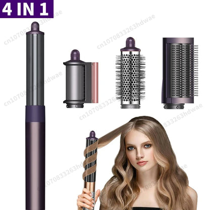 Ensemble de coiffure 6 en 1, sèche-cheveux 220V, brosse à Air chaud pour bouclage automatique, outils de coiffure à ions négatifs, meilleur cadeau pour femmes