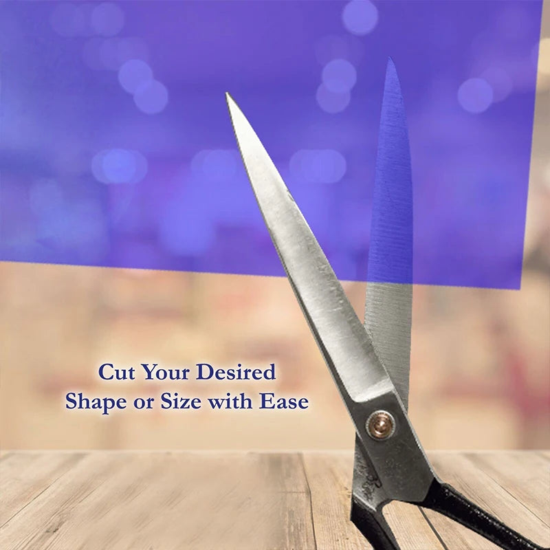 Feuille de plastique transparente A4, acétate PVC, filtre de lumière colorée,