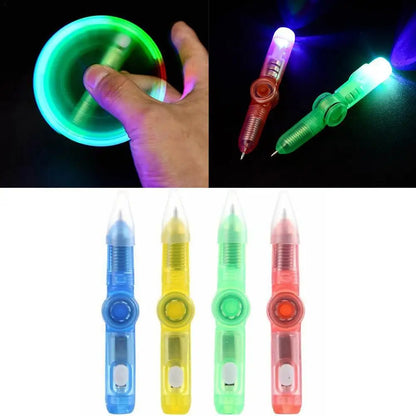Stylo à bille LED Fidget Spinner