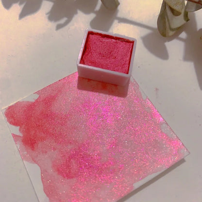 Ensemble de pigments d'interconnexion nacrés monochromes, fournitures d'art et de peinture, peinture à ongles, pigment décoratif solide, 2ml, 36 documents