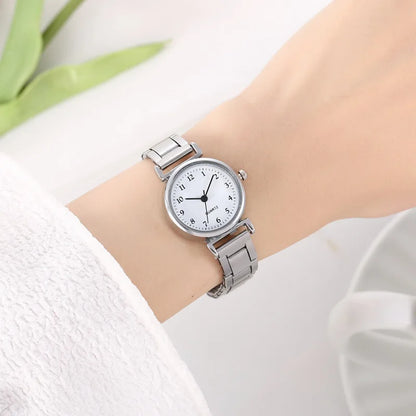 Mode petit cadran femmes montres  à Quartz pour femmes Reloj Mujer