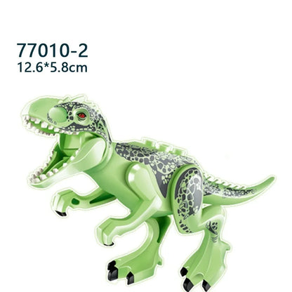 Mini bloc de construction jouet dinosaure jurassique Puzzle Animal tyrannosaure Rex ptérosaure bloc de construction jouet cadeau pour enfants