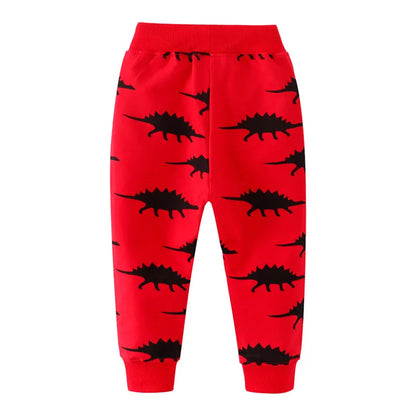 Saut mètres 2-7T garçons filles pantalons de survêtement pantalons pour enfants animaux automne hiver bébé vêtements enfant en bas âge enfants pantalons complets Costume