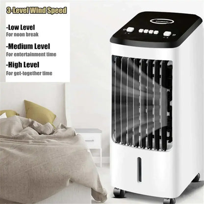 Climatiseur portable 220V 70W, ventilateur de climatisation, humidificateur, refroidisseur, ventilateur de refroidissement chronométré, humidificateur + cadeau