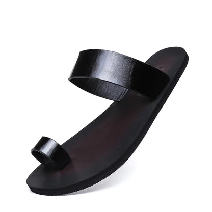 Mocassins respirants pour hommes, sandales d'été, chaussures classiques, confortables, décontractées, pantoufles solides, zones de mocassins d'affaires