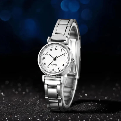 Mode petit cadran femmes montres  à Quartz pour femmes Reloj Mujer