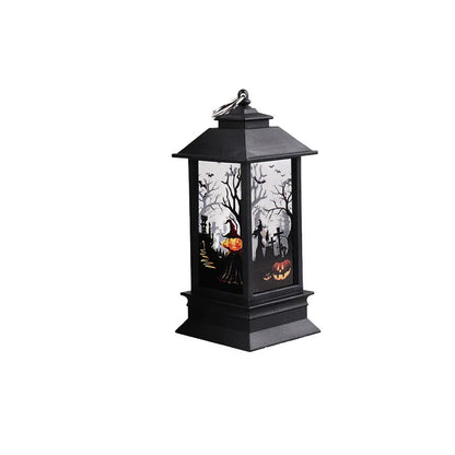 Lampe Décorative à LED Château de Citrouille,