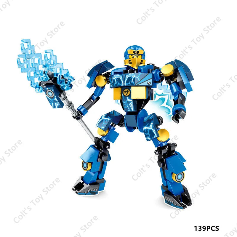 Nouveau Ninja Legacy Kai Jay Zane Lloyd moteur moto blocs de construction briques Mech Robot classique film modèle jouets pour enfants cadeaux