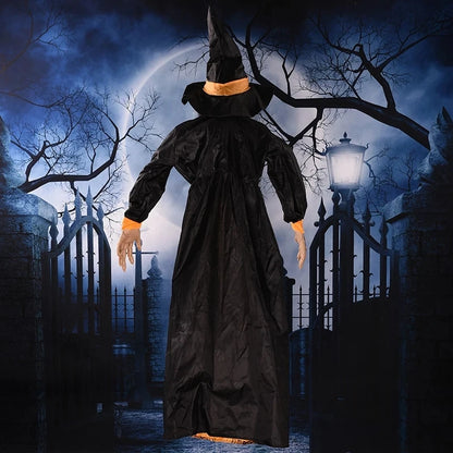 Décor fantôme de sorcière d'halloween, pendentif d'horreur, accessoires de farces scintillants, jouets électriques, maison hantée, Bar, Club, décoration de Festival à domicile