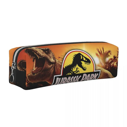 Jurassic World – trousses à crayons avec Logo dinosaure,