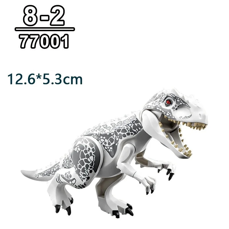 Mini bloc de construction jouet dinosaure jurassique Puzzle Animal tyrannosaure Rex ptérosaure bloc de construction jouet cadeau pour enfants