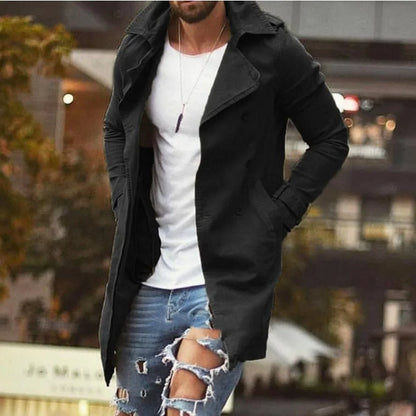 Manteau coupe-vent personnalisable pour hommes, veste décontractée, vestes de costume