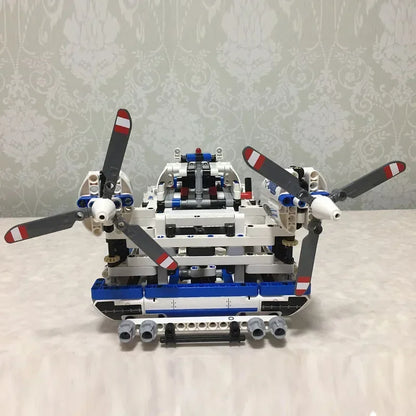 2014 Même 42025 Blocs de construction de modèle d'avion de transporteur de marchandises, blocs de construction épuisés Avion de transporteur Cadeaux de Noël