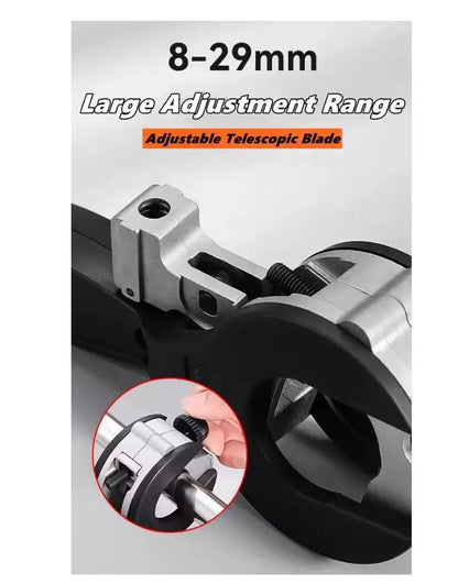 Coupe-tube universel à cliquet 8-29mm, en acier inoxydable, cuivre et aluminium, ciseaux à cliquet, outils manuels de coupe de tuyaux