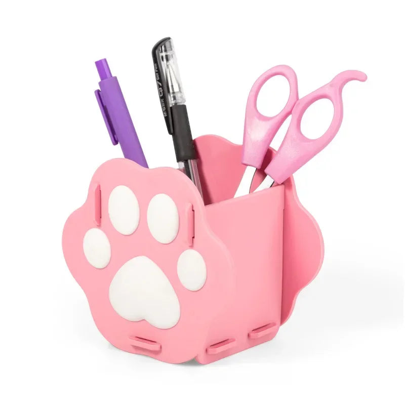 Porte-stylo pâte de chat en PVC