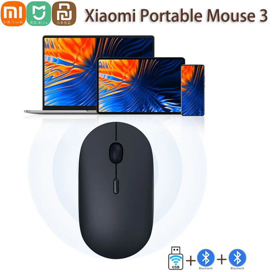 Original Xiaomi Mijia souris Portable optique sans fil Bluetooth